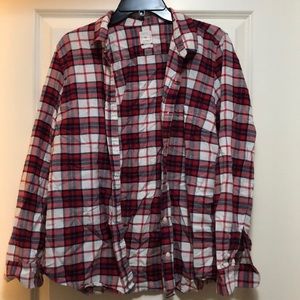 Gap plaid button down